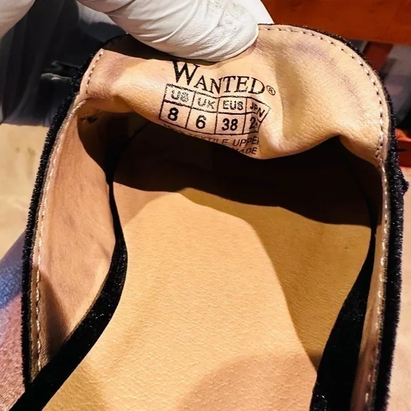 Wanted Ladies Suede Horse Bit Mules. - Picture 3 of 7